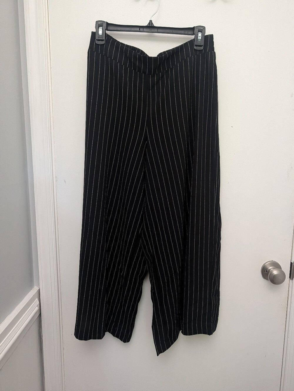 Adrianna Papell Pin Stripe Wide Leg Pants